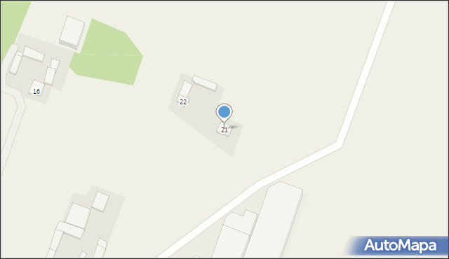 Wólka Turowska, Wólka Turowska, 21, mapa Wólka Turowska