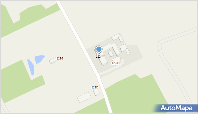 Wólka Wieprzecka, Wólka Wieprzecka, 122l, mapa Wólka Wieprzecka