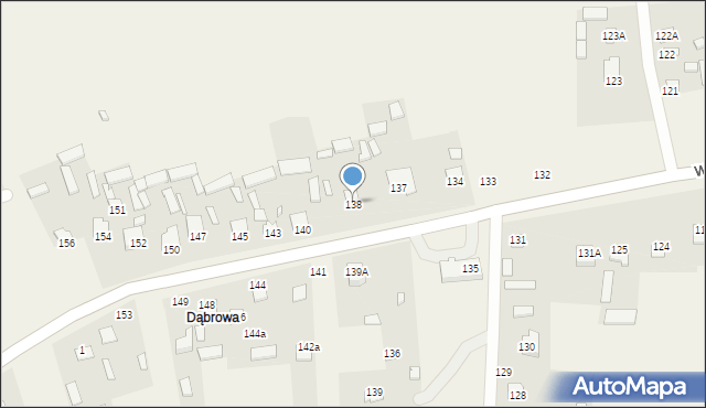 Wólka Wieprzecka, Wólka Wieprzecka, 138, mapa Wólka Wieprzecka