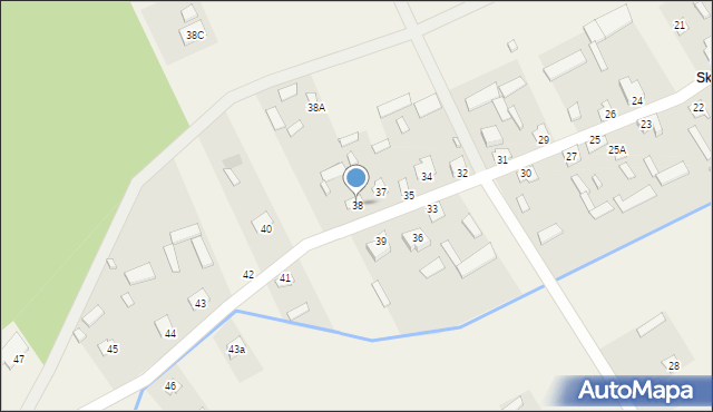 Wólka Wieprzecka, Wólka Wieprzecka, 38, mapa Wólka Wieprzecka