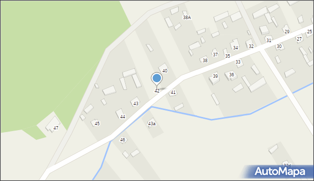 Wólka Wieprzecka, Wólka Wieprzecka, 42, mapa Wólka Wieprzecka