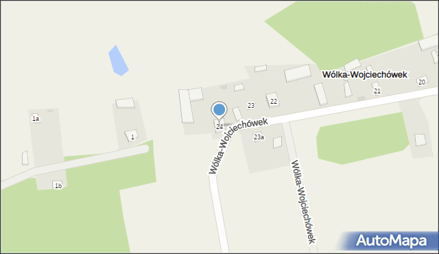 Wólka-Wojciechówek, Wólka-Wojciechówek, 24, mapa Wólka-Wojciechówek