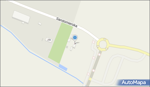 Wólka Wojnowska, Wólka Wojnowska, 1a, mapa Wólka Wojnowska