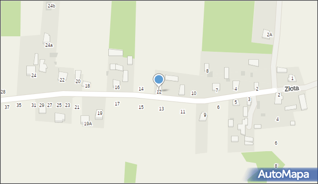 Wólka Wołyniecka, Wólka Wołyniecka, 12, mapa Wólka Wołyniecka