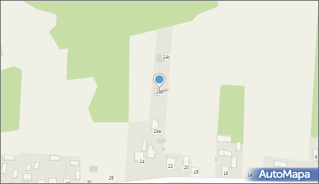 Wólka Wołyniecka, Wólka Wołyniecka, 24b, mapa Wólka Wołyniecka
