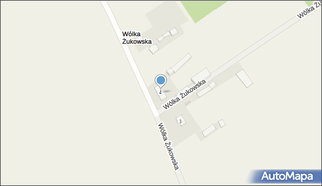 Wólka Żukowska, Wólka Żukowska, 7, mapa Wólka Żukowska