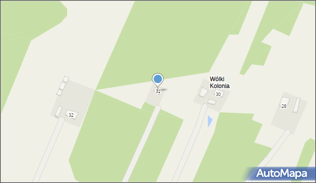 Wólki, Wólki, 31, mapa Wólki