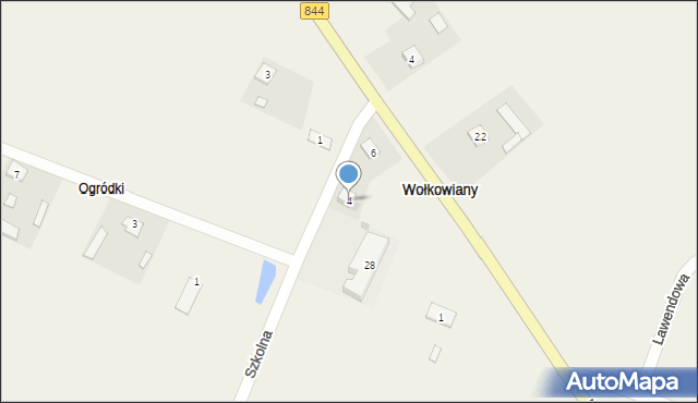 Wołkowiany, Wołkowiany, 29a, mapa Wołkowiany