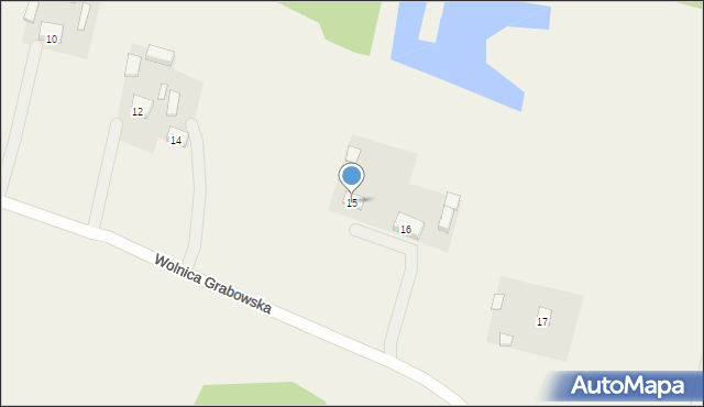 Wolnica Grabowska, Wolnica Grabowska, 15, mapa Wolnica Grabowska