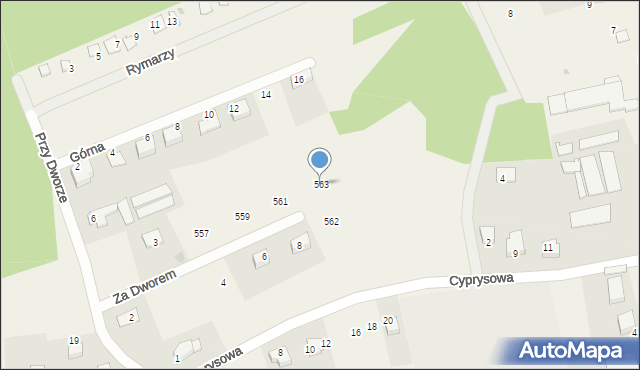 Wołowice, Wołowice, 563, mapa Wołowice