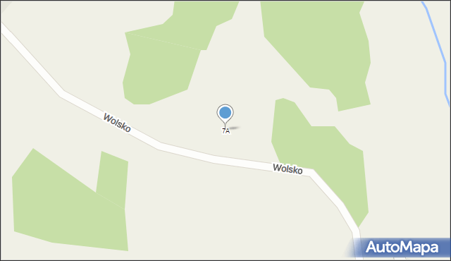 Wolsko, Wolsko, 7A, mapa Wolsko