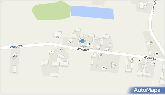 Wołucza, Wołucza, 28, mapa Wołucza