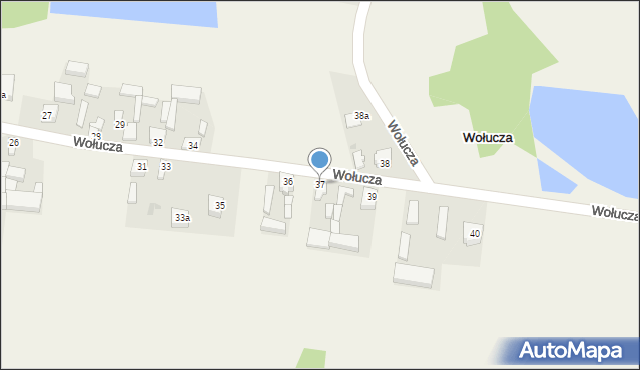 Wołucza, Wołucza, 37, mapa Wołucza