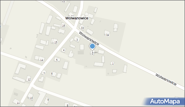 Wolwanowice, Wolwanowice, 2, mapa Wolwanowice