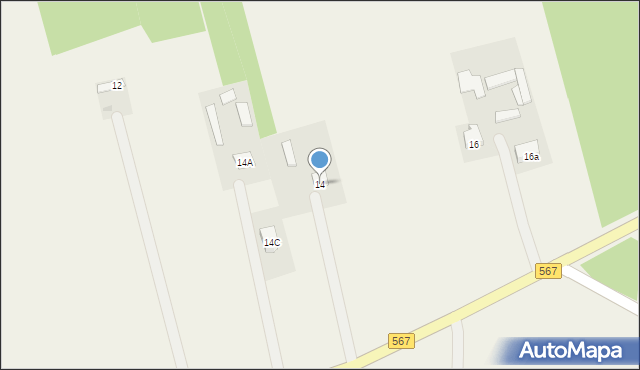 Worowice-Wyroby, Worowice-Wyroby, 14, mapa Worowice-Wyroby