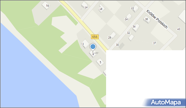 Woszczele, Woszczele, 4, mapa Woszczele