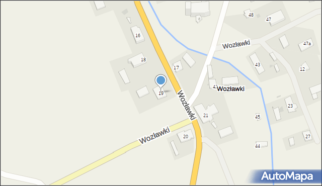 Wozławki, Wozławki, 19, mapa Wozławki