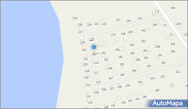 Woźnawieś, Woźnawieś, 221, mapa Woźnawieś