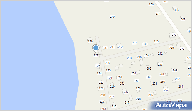 Woźnawieś, Woźnawieś, 227, mapa Woźnawieś