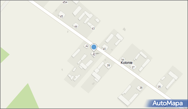 Woźnawieś, Woźnawieś, 41, mapa Woźnawieś