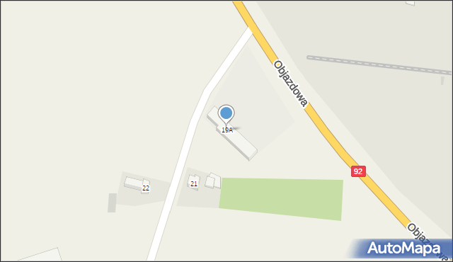 Woźniaków, Woźniaków, 19A, mapa Woźniaków