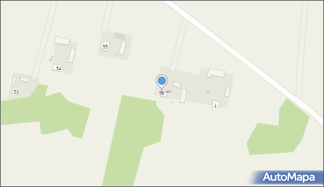 Woźniki, Woźniki, 56, mapa Woźniki