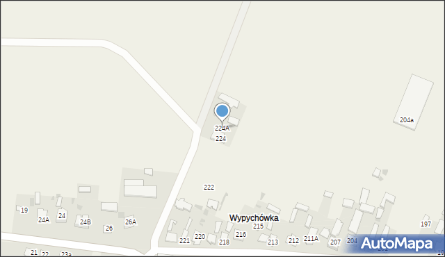 Wożuczyn, Wożuczyn, 224A, mapa Wożuczyn