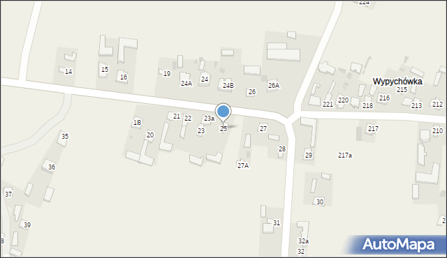 Wożuczyn, Wożuczyn, 25, mapa Wożuczyn