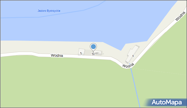 Zagórze Śląskie, Wodna, 5o, mapa Zagórze Śląskie