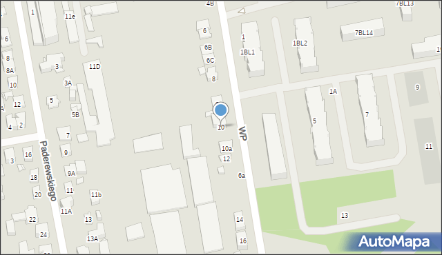 Zielonka, Wojska Polskiego, 10, mapa Zielonka
