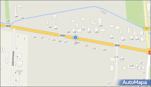 Zwoleń, Wojska Polskiego, 125, mapa Zwoleń