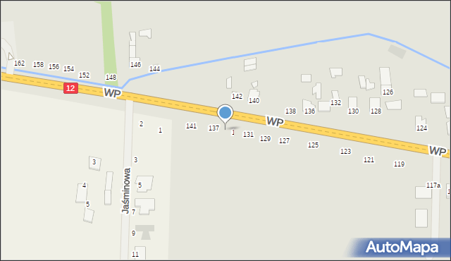 Zwoleń, Wojska Polskiego, 135, mapa Zwoleń