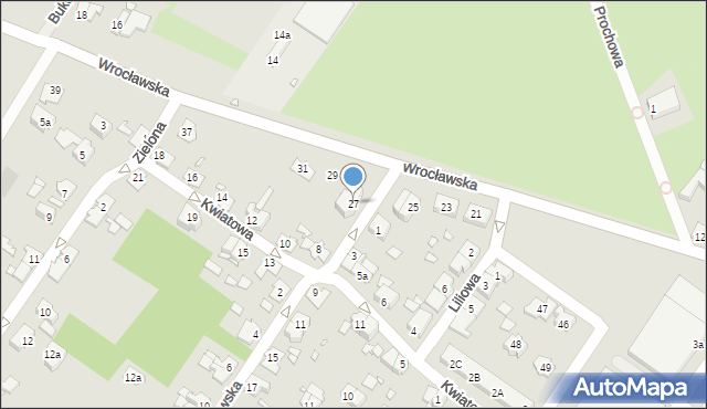 Brzeg, Wrocławska, 27, mapa Brzeg