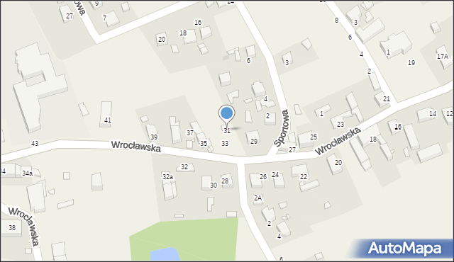 Bukowice, Wrocławska, 31, mapa Bukowice