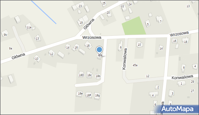 Chwałowice, Wrzosowa, 2, mapa Chwałowice