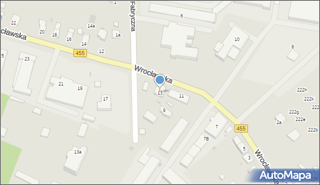Jelcz-Laskowice, Wrocławska, 13, mapa Jelcz-Laskowice