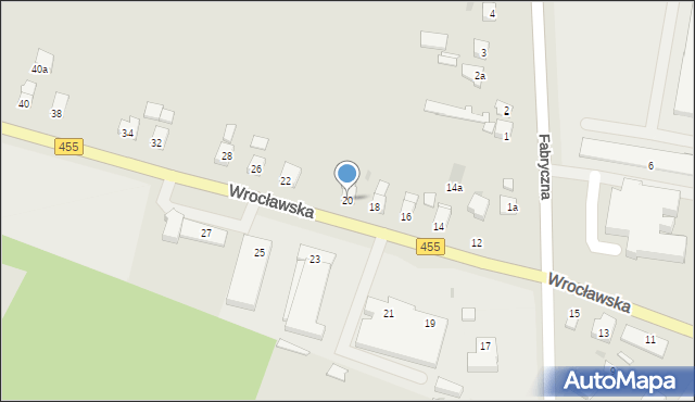 Jelcz-Laskowice, Wrocławska, 20, mapa Jelcz-Laskowice