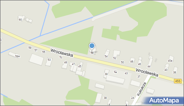 Jelcz-Laskowice, Wrocławska, 58, mapa Jelcz-Laskowice