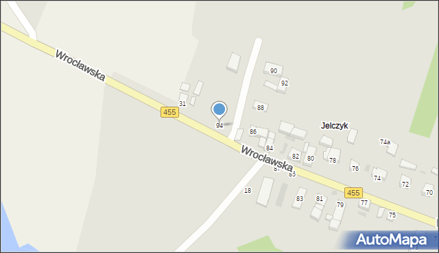 Jelcz-Laskowice, Wrocławska, 94, mapa Jelcz-Laskowice