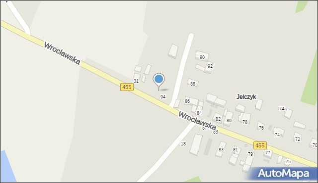 Jelcz-Laskowice, Wrocławska, 96, mapa Jelcz-Laskowice