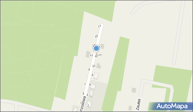 Jeszkowice, Wrzosowa, 12, mapa Jeszkowice