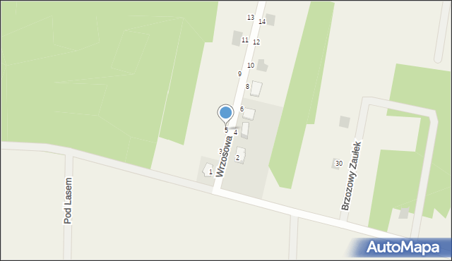 Jeszkowice, Wrzosowa, 5, mapa Jeszkowice