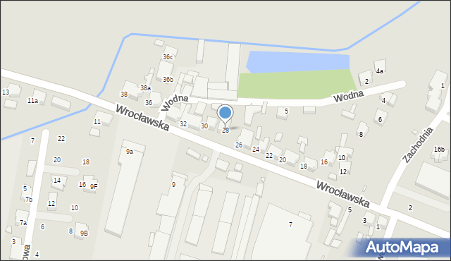 Kępno, Wrocławska, 28, mapa Kępno