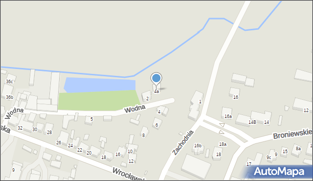 Kępno, Wrocławska, 4a, mapa Kępno