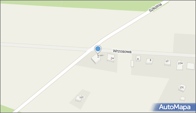 Koczała, Wrzosowa, 2, mapa Koczała