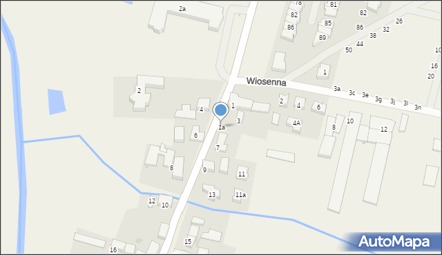 Komorowice, Wrocławska, 1a, mapa Komorowice