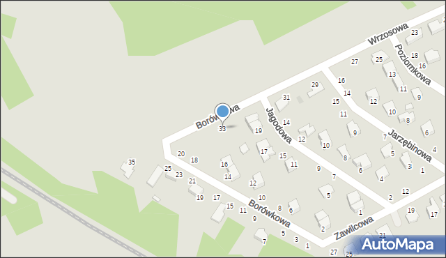 Kozienice, Wrzosowa, 33, mapa Kozienice