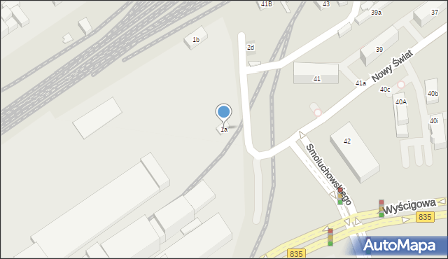 Lublin, Wrotkowska, 1a, mapa Lublina