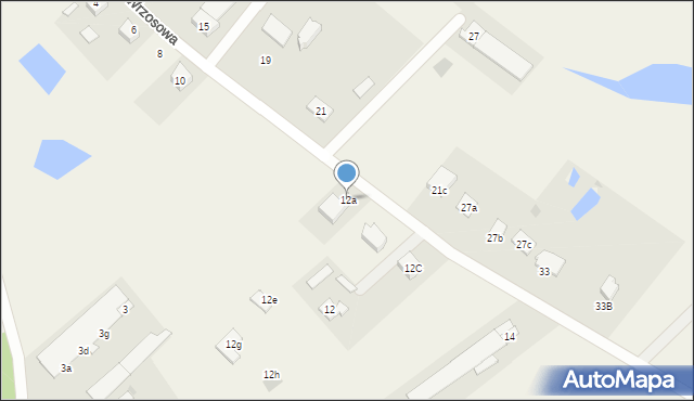 Międzylesie, Wrzosowa, 12a, mapa Międzylesie