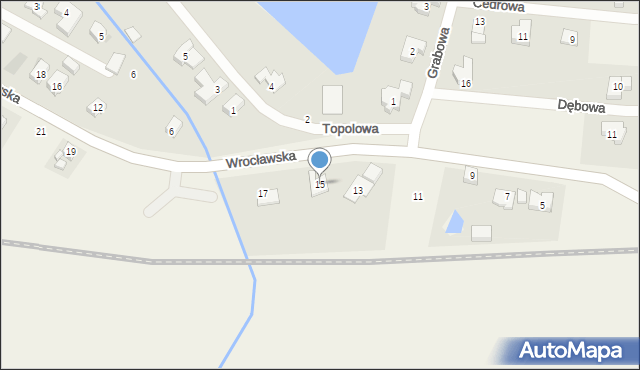 Nadolice Wielkie, Wrocławska, 15, mapa Nadolice Wielkie